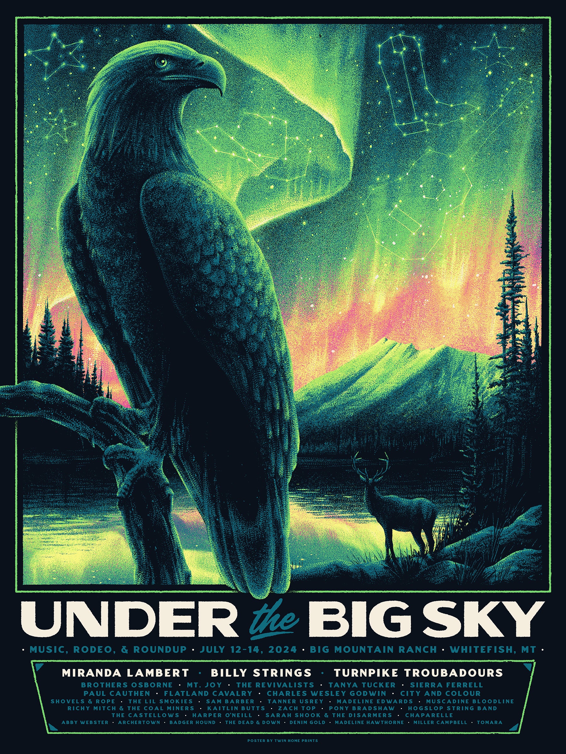 Under the Big Sky 2024 Event Poster *PREORDER* Shop Under The Big